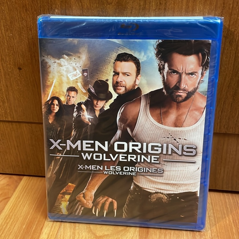 Hugh Jackman Blue Ray Blu-ray DVD 
X-Men Origins: Wolverine (Bilingual)